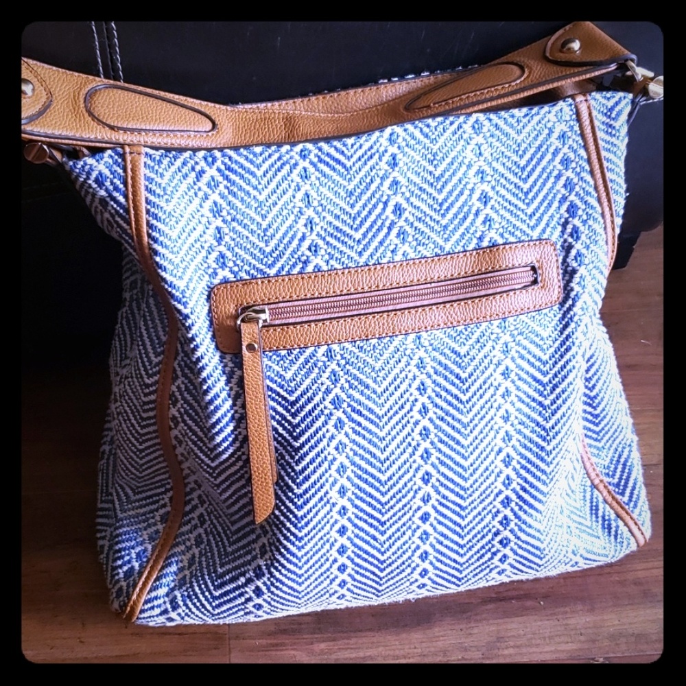 Sondra Roberts Squared Shoulder Bag